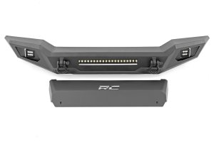 Jeep Gladiator Front Bumper - Rough Country - Full Width High Clearance with Skid Plate - '20-'23